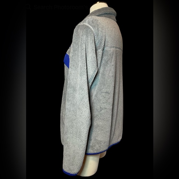Patagonia Gray Purple Re-Tool Snap-T Pullover Fleece Sweater - Women's Large - Picture 2 of 8